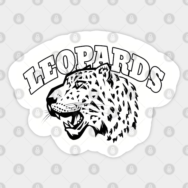 Leopards Mascot Sticker by Generic Mascots